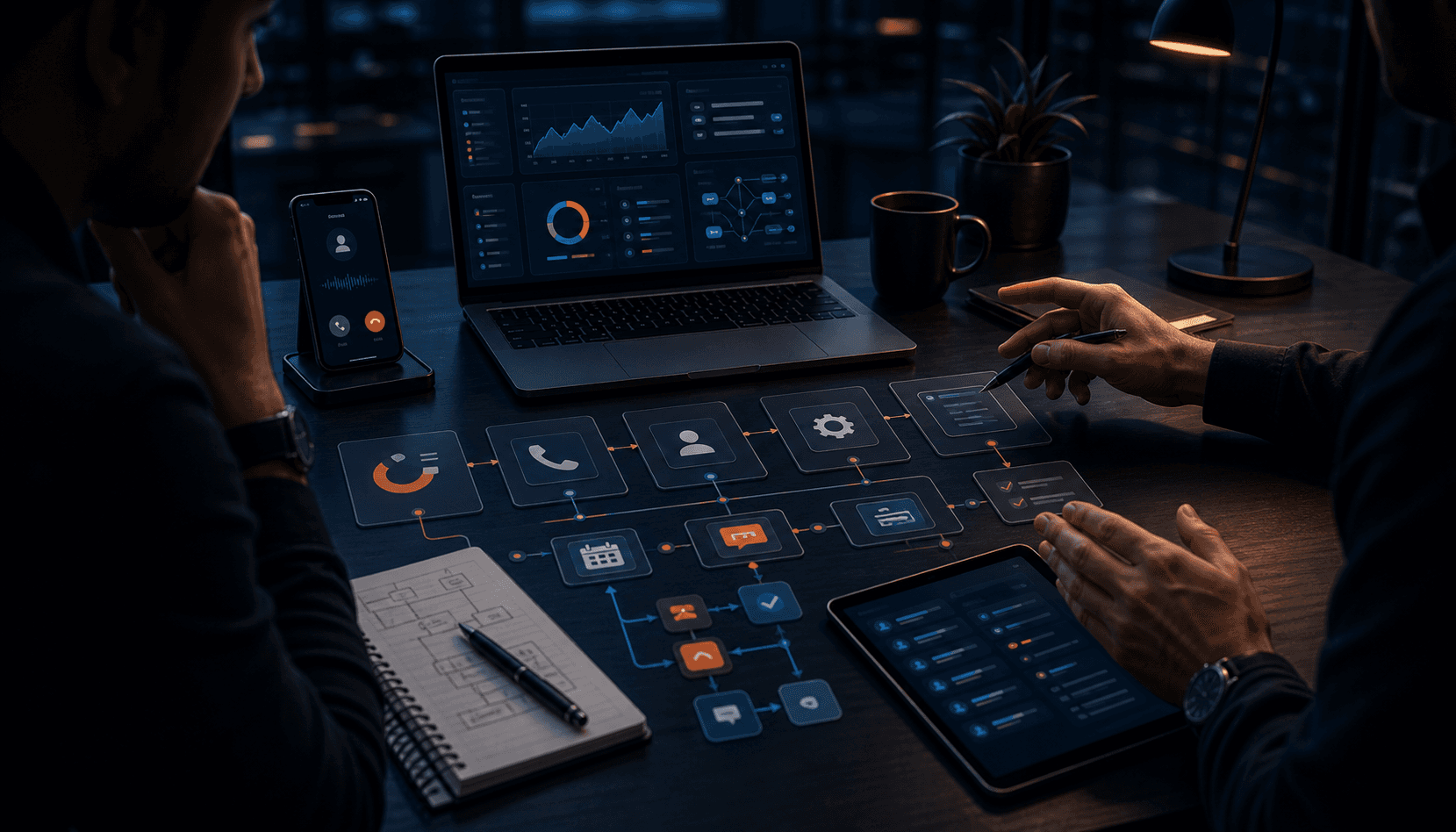 Jerichotec lead growth and technology system visual