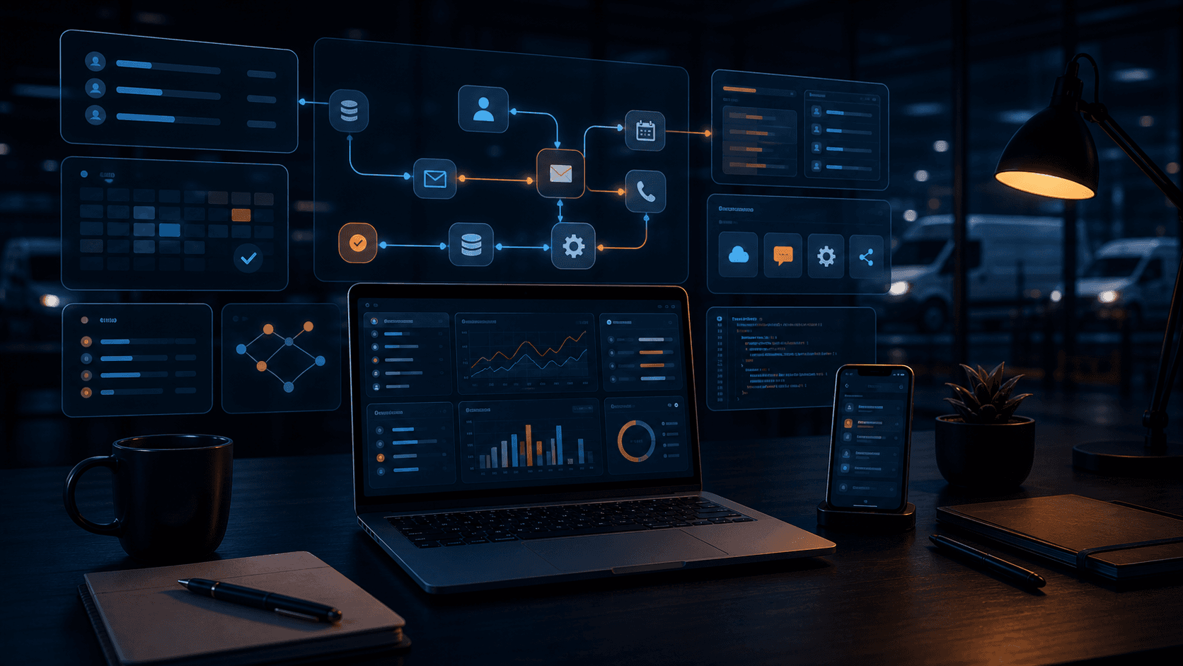Jerichotec lead growth and technology system visual